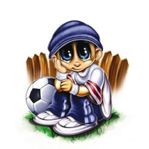 Labels Soccer Star