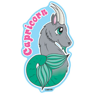 Zodiac Cartoon Capricorn