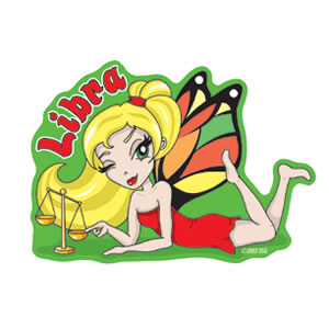 Zodiac Cartoon Libra