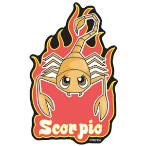 Zodiac Cartoon Scorpio
