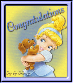 Cards Congrats Girl Puppy