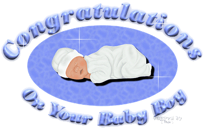 Cards Congrats on Baby Boy