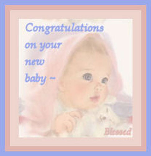 Cards Congrats on New Baby