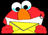 Cards Elmo Letter