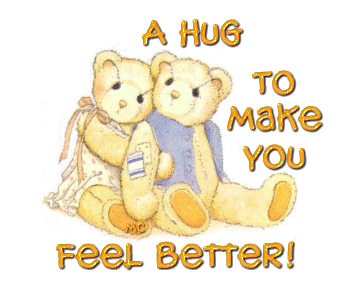 Cards Get Well Bear Hug