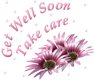 Cards Get Well Pink Daisies
