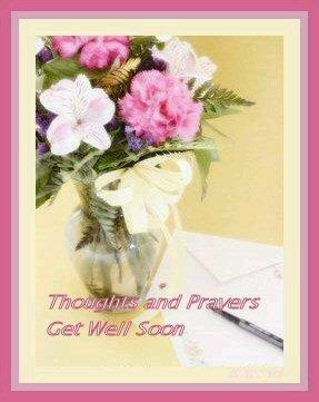 Cards Get Well Thoughts and Pray