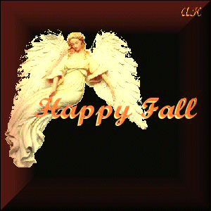 Cards Happy Fall Angel
