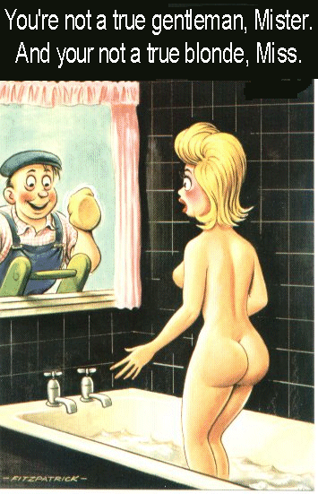Cartoon True Blonde