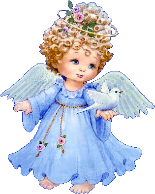 Angel Blue Baby Dove