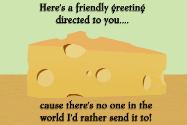 Cards Cheese Mouse Great Day