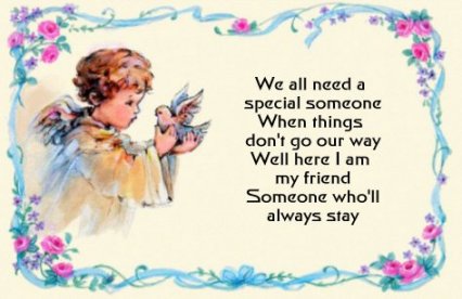 Cards Friend Always Stay Angel