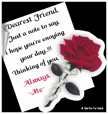 Cards Friends Just ANote