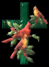 Cards Christmas Cardinal Cross