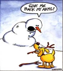 Cartoon Back My Arms
