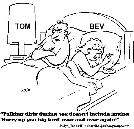 Cartoon Dirty Talk