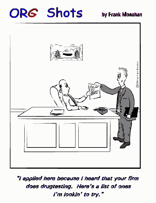 Cartoon Drug Testing