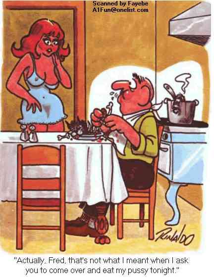 Cartoon Eat Pussy