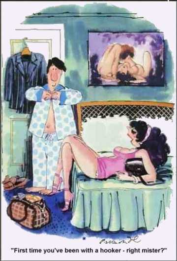 Cartoon First Time Hooker