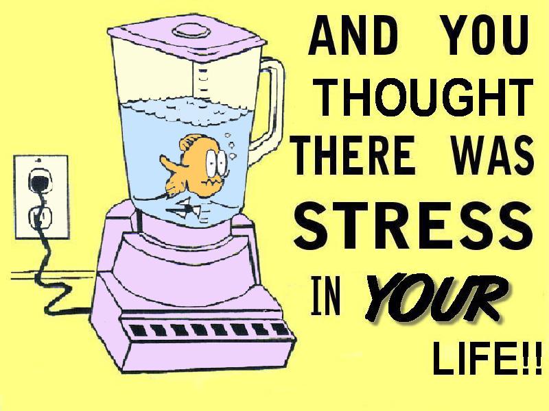 Cartoon Stress in Your Life