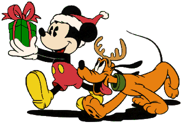 Christmas Mickey NPluto