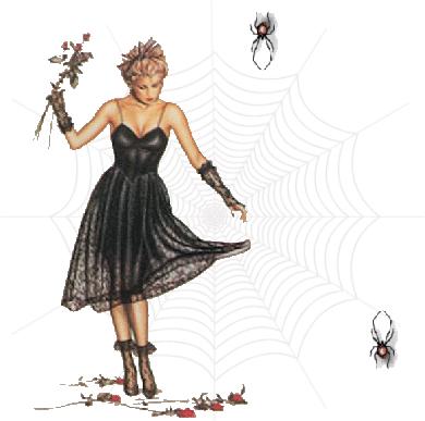 Fantasy Spider Web Lady