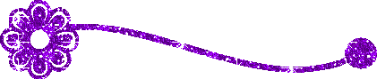 Flower Line Purp Sparkle