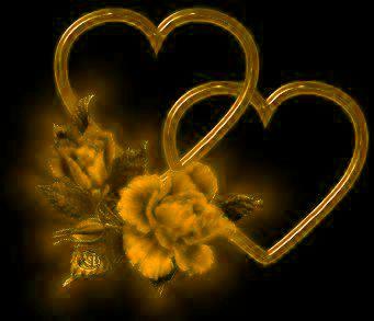 Hearts Gold Rose