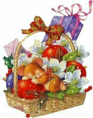 Mouse Gift Basket