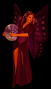 Red Butterfly Woman