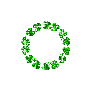 SPGreen Clover Ring Sparkle