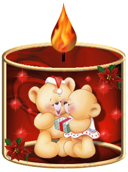 Teddy Bear Candle