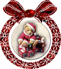 Christmas Bear Blb Blks