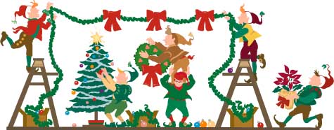 Christmas Decor Elves
