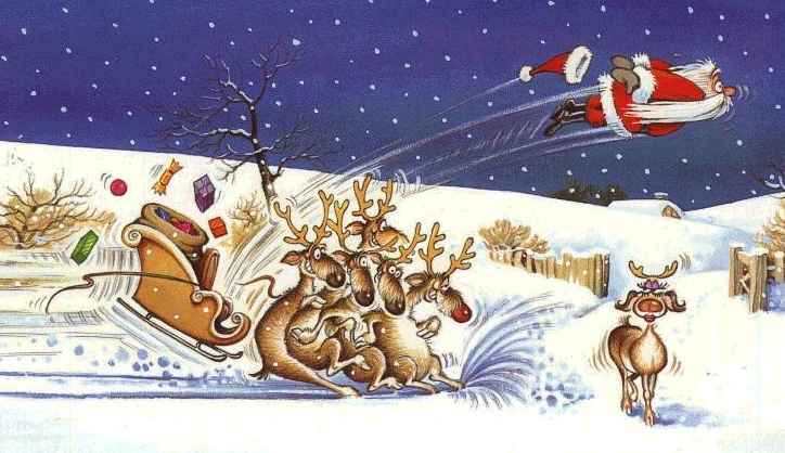 Christmas Female Deer
