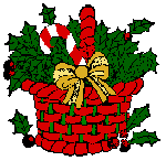 Christmas Holly Basket