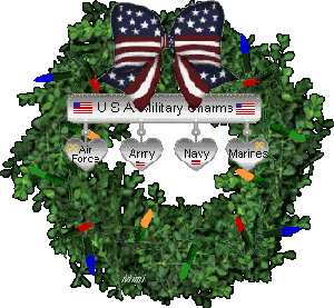Christmas Military Wreath