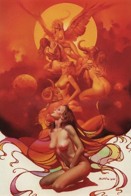 Boris Vallejo Alone (to Her Fantasy)