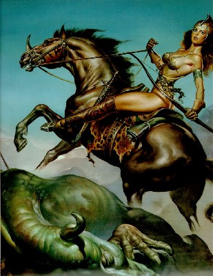 Boris Vallejo Diana