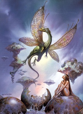 Boris Vallejo Dragon Fairy