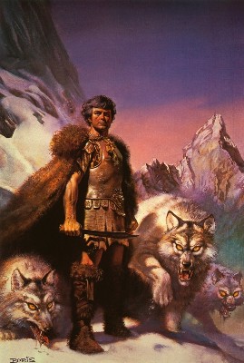 Boris Vallejo Lord of the Wolves