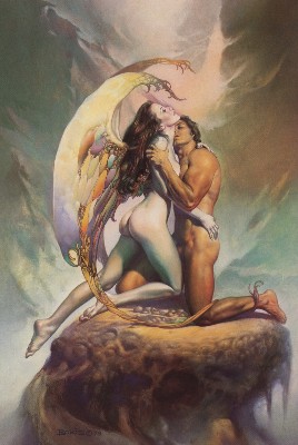 Erotic Fantasy Boris Vallejo Mirage 08 Angel Forever Moments