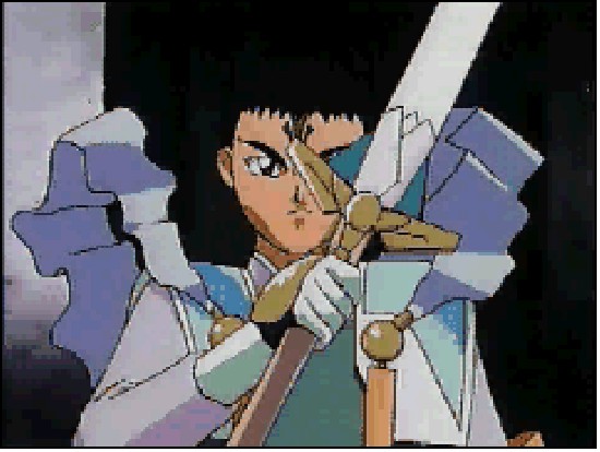 ANIMATED TENCHI SWINGING SWORD