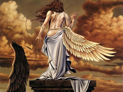 Angel's Fall Wallpaper