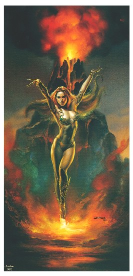 Avalon 032 Boris Vallejo Volcano's Fire