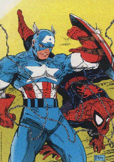 Cap. America & Spiderman