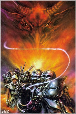 Luis Royo Demon & Soldiers
