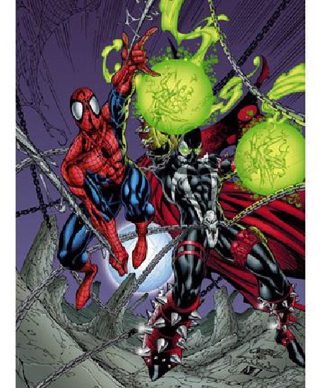 Spawn and Spiderman