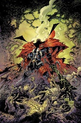 Spawn with Sword Killing Demons