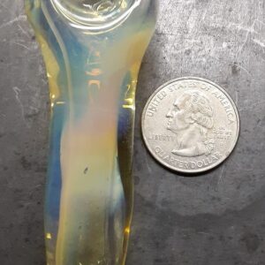 Glass Pipe - Inside Out Silver Fumed